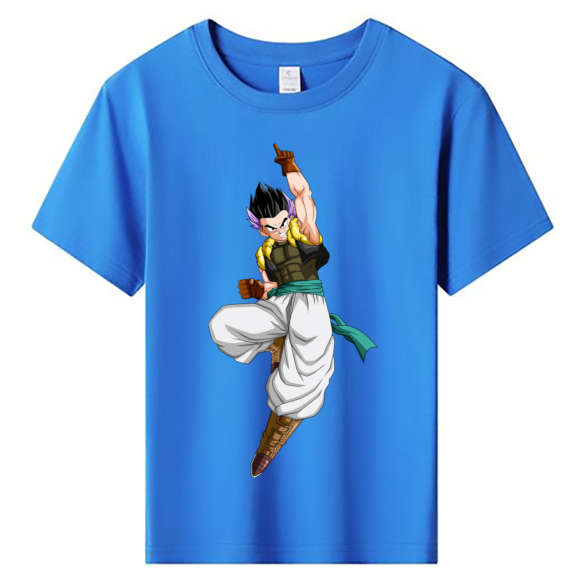 （画像用） ドラゴンボール 孫 悟飯（そんごはん）DRAGON BALL Son Gohan 綿100％キッズTシャツ（フロントプリント）